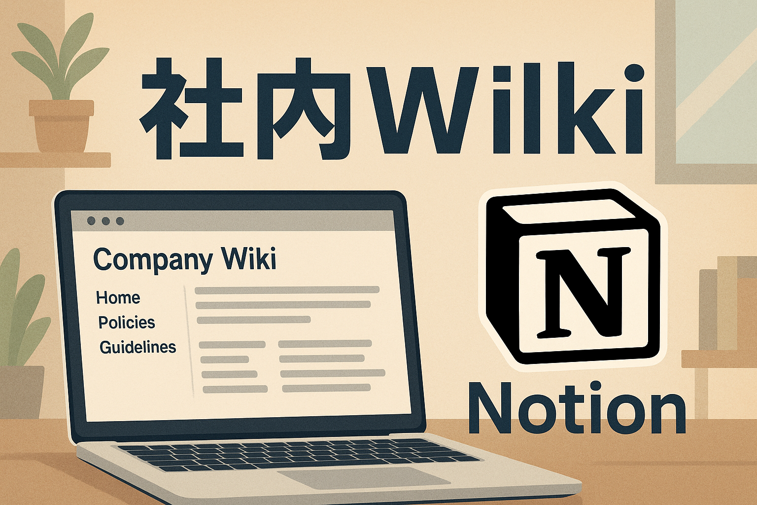 Notionで社内Wikiを作ってみる|社長の一言から始まった社内Wiki作成プロジェクト
